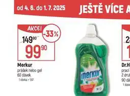 Globus Merkur prášek, gel nabídka