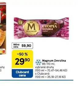 Tesco Magnum zmrzlina nabídka
