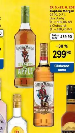 Tesco Captain morgan nabídka