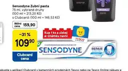 Tesco Sensodyne zubní pasta nabídka