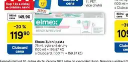 Tesco Elmex zubní pasta nabídka