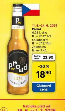 Tesco Proud nabídka