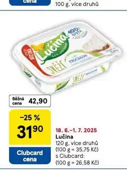 Tesco Lučina nabídka