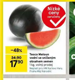 Tesco Meloun vodní s nízkým obsahem semen nabídka