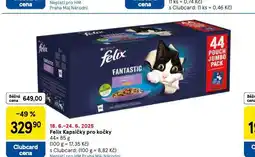 Tesco Felix kapsičky pro kočky nabídka