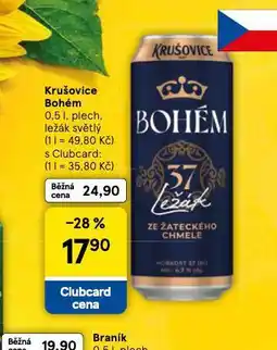 Tesco Krušovice bohém nabídka