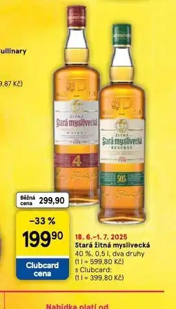 Tesco Stará žitná myslivecká nabídka