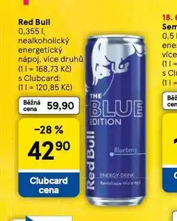 Tesco Red bull nabídka