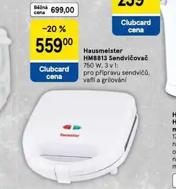 Tesco Sendvičovač nabídka