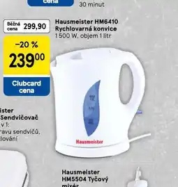 Tesco Rychlovarná konvice nabídka