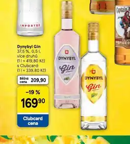 Tesco Dynybyl gin nabídka