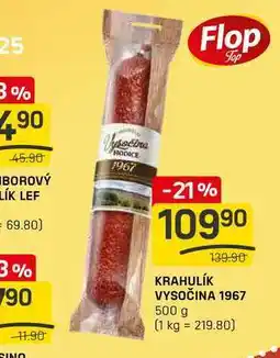 Flop KRAHULÍK VYSOČINA 1967 500 g nabídka