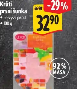 Albert Krůtí prsní šunka nabídka