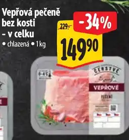 Albert Vepřová pečeně bez kosti v celku nabídka