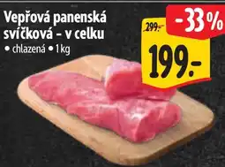 Albert Vepřová panenská svíčková - v celku nabídka
