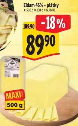 Albert Eidam 45% - plátky nabídka