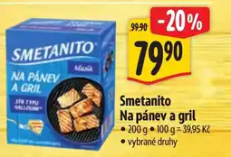 Albert Smetanito Na pánev a gril nabídka