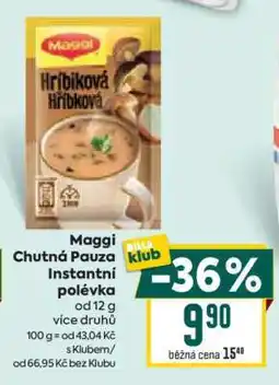 Billa Maggi Chutná Pauza Instantní polévka nabídka