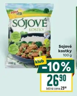 Billa Sojové kostky nabídka
