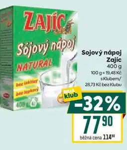 Billa Sojový nápoj Zajíc nabídka