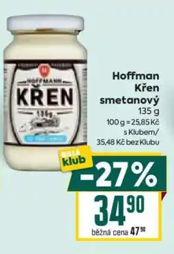 Billa Hoffman Křen smetanový nabídka