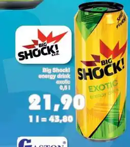 Jip Big Shock! energy drink exotic nabídka