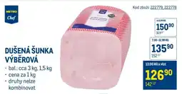 Makro Dušená šunka výběrová nabídka