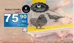 Jip Kuřecí čtvrtky zadní nabídka