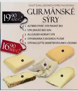 Jip Gurmánské sýry nabídka