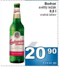 Jip Budvar nabídka