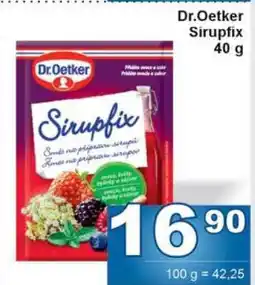 Jip Dr.Oetker Sirupfix nabídka