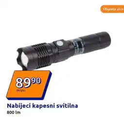 Action Nabíjecí kapesní svítilna nabídka