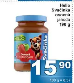 Jip HELLO Svačinka ovocná nabídka