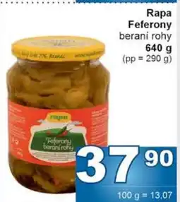 Jip Rapa feferony beraní rohy nabídka