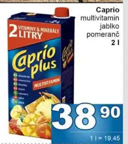 Jip Caprio multivitamin jablko pomeranč nabídka