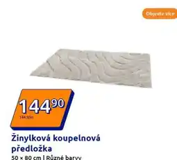 Action Žinylková koupelnová předložka nabídka