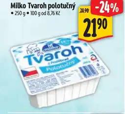 Albert Milko Tvaroh polotučný nabídka