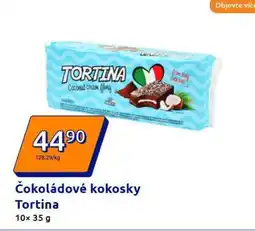 Action Čokoládové kokosky Tortina nabídka