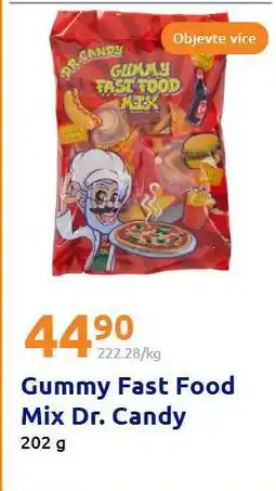 Action Gummy Fast Food Mix Dr. Candy nabídka