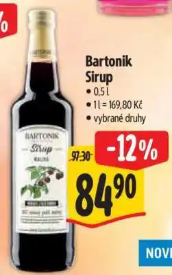 Albert Bartonik sirup nabídka