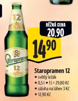 Albert Staropramen 12 nabídka