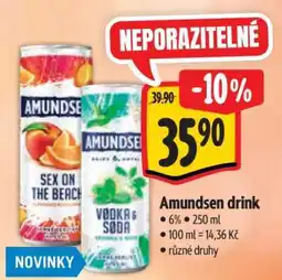 Albert Amundsen drink nabídka