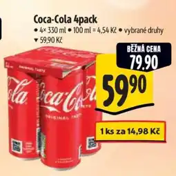 Albert Coca-Cola 4pack nabídka