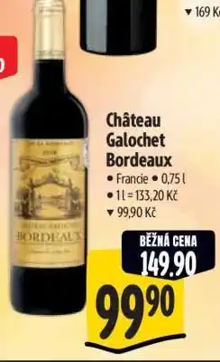 Albert Château Galochet Bordeaux nabídka
