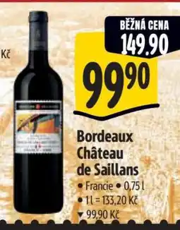 Albert Bordeaux Château de Saillans nabídka