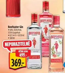 Albert Beefeater Gin nabídka
