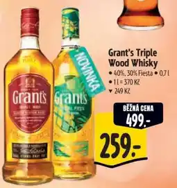 Albert Grant’s Triple Wood Whisky nabídka