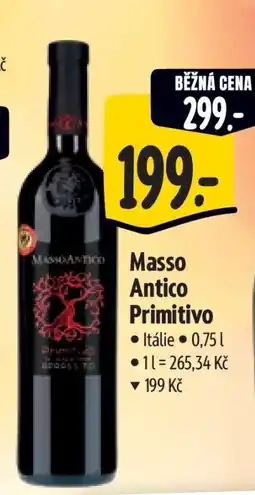 Albert Masso Antico Primitivo nabídka