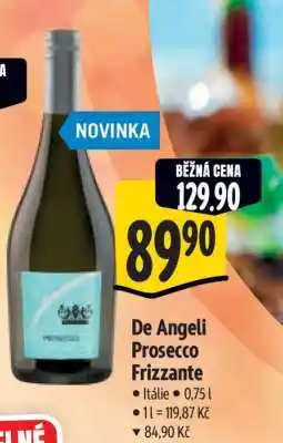 Albert De Angeli Prosecco Frizzante nabídka