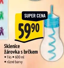 Albert Sklenice žárovka s brčkem nabídka
